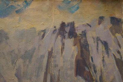 Oil painting of mountain landscape by Chernikov Nikolay Vladimirovich