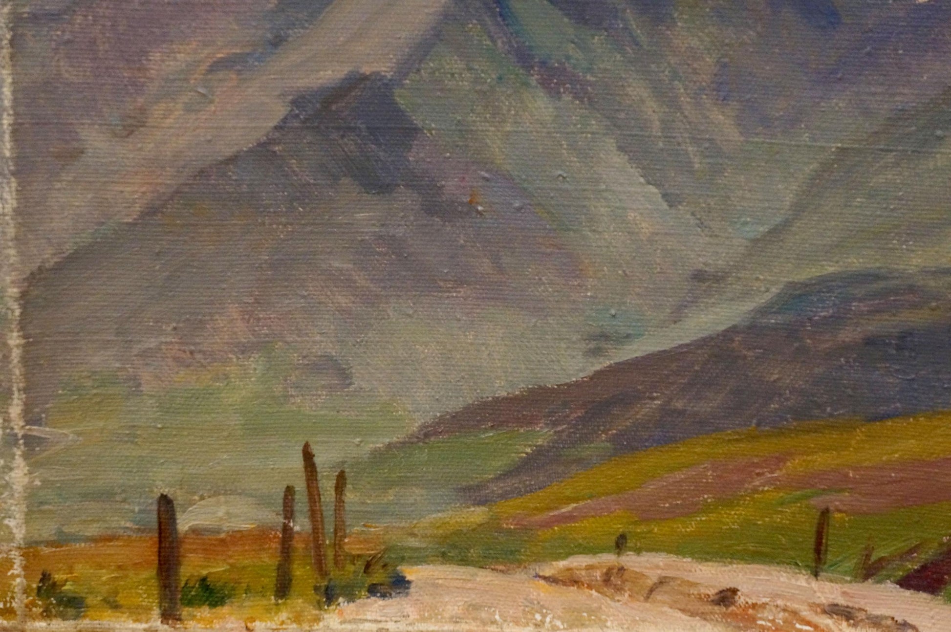 Oil painting of mountain landscape by Chernikov Nikolay Vladimirovich
