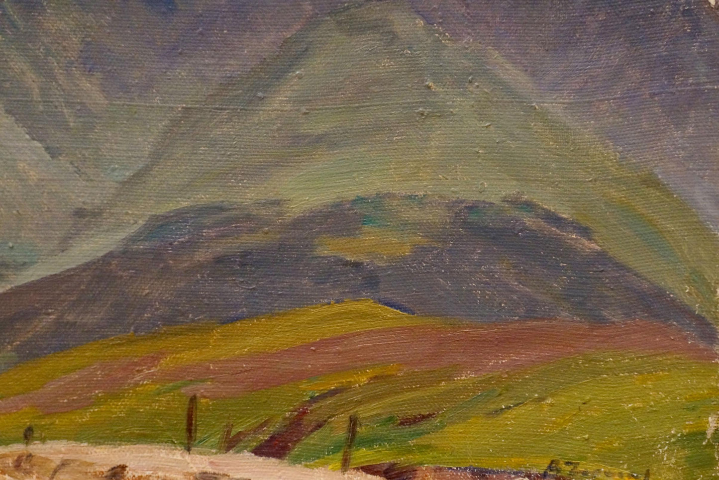 Oil painting of mountain landscape by Chernikov Nikolay Vladimirovich