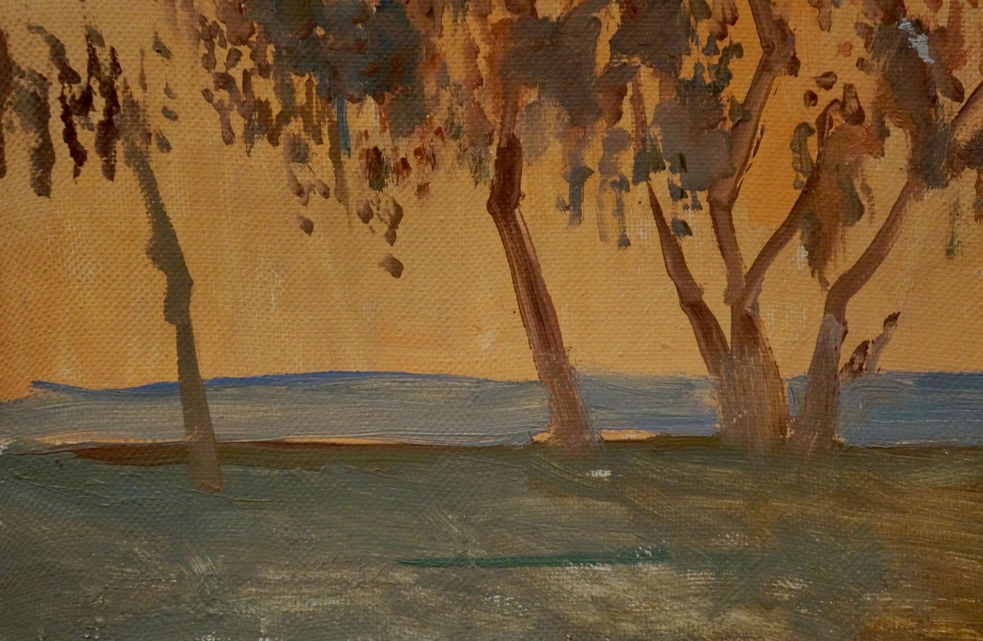 Oil painting Sunset by Chernikov Nikolay Vladimirovich