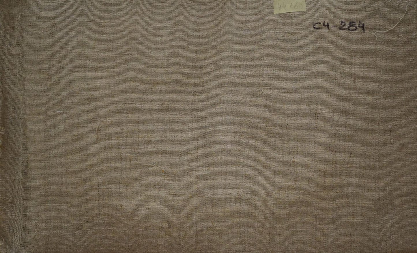 Textured beige linen backing for Chernikov Nikolay Vladimirovich oil painting