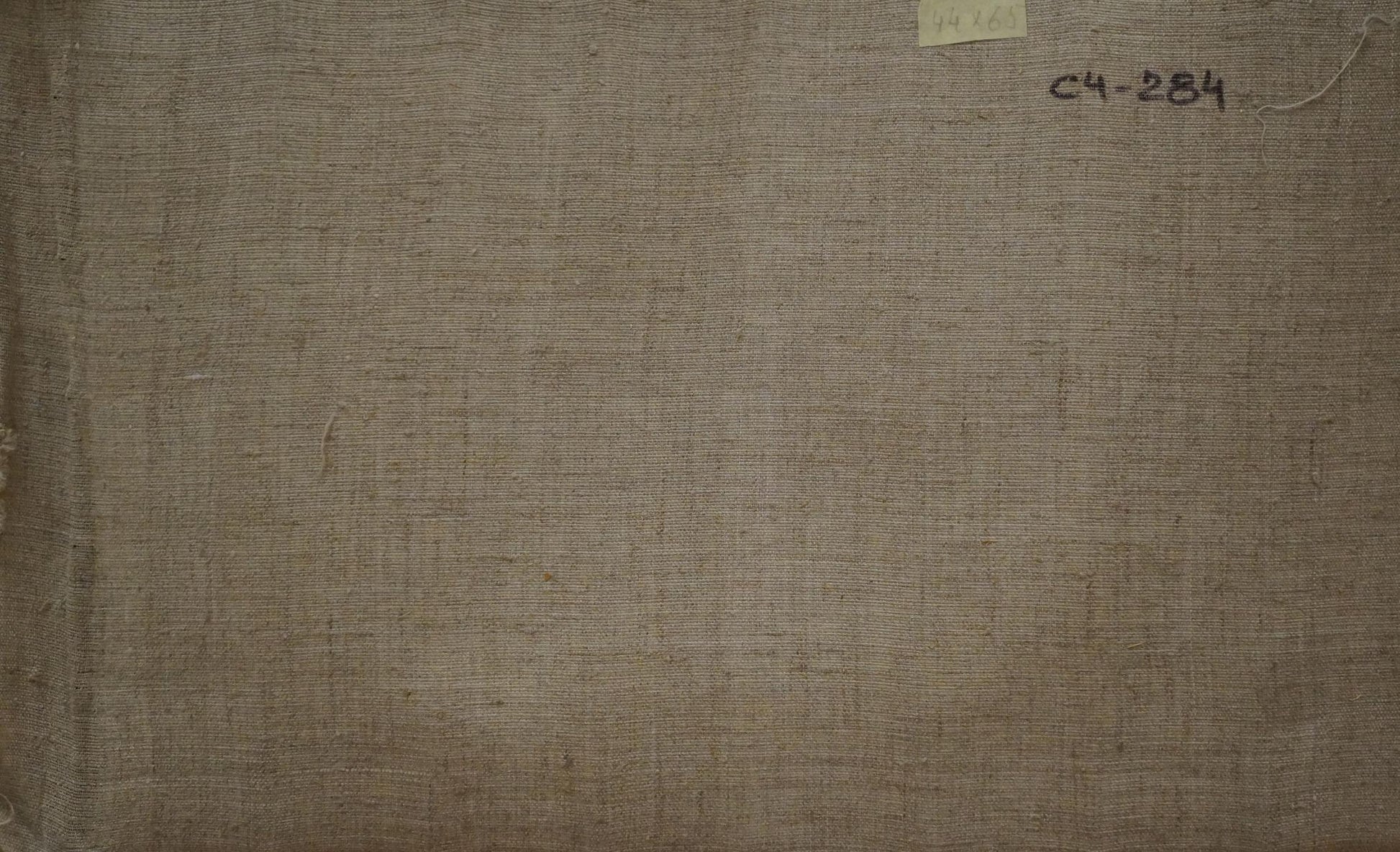 Textured beige linen backing for Chernikov Nikolay Vladimirovich oil painting