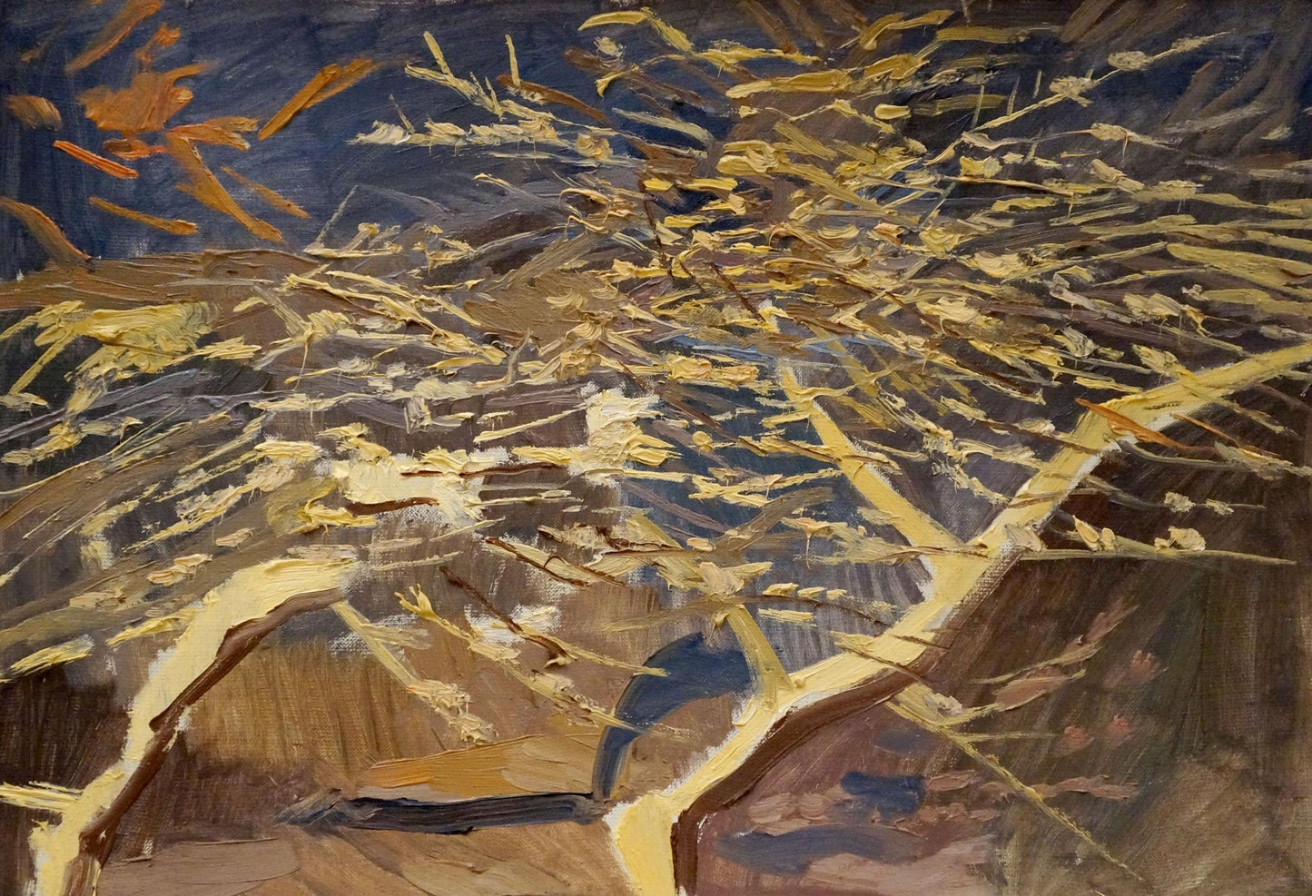 Abstract Night oil painting by Chernikov Nikolay Vladimirovich