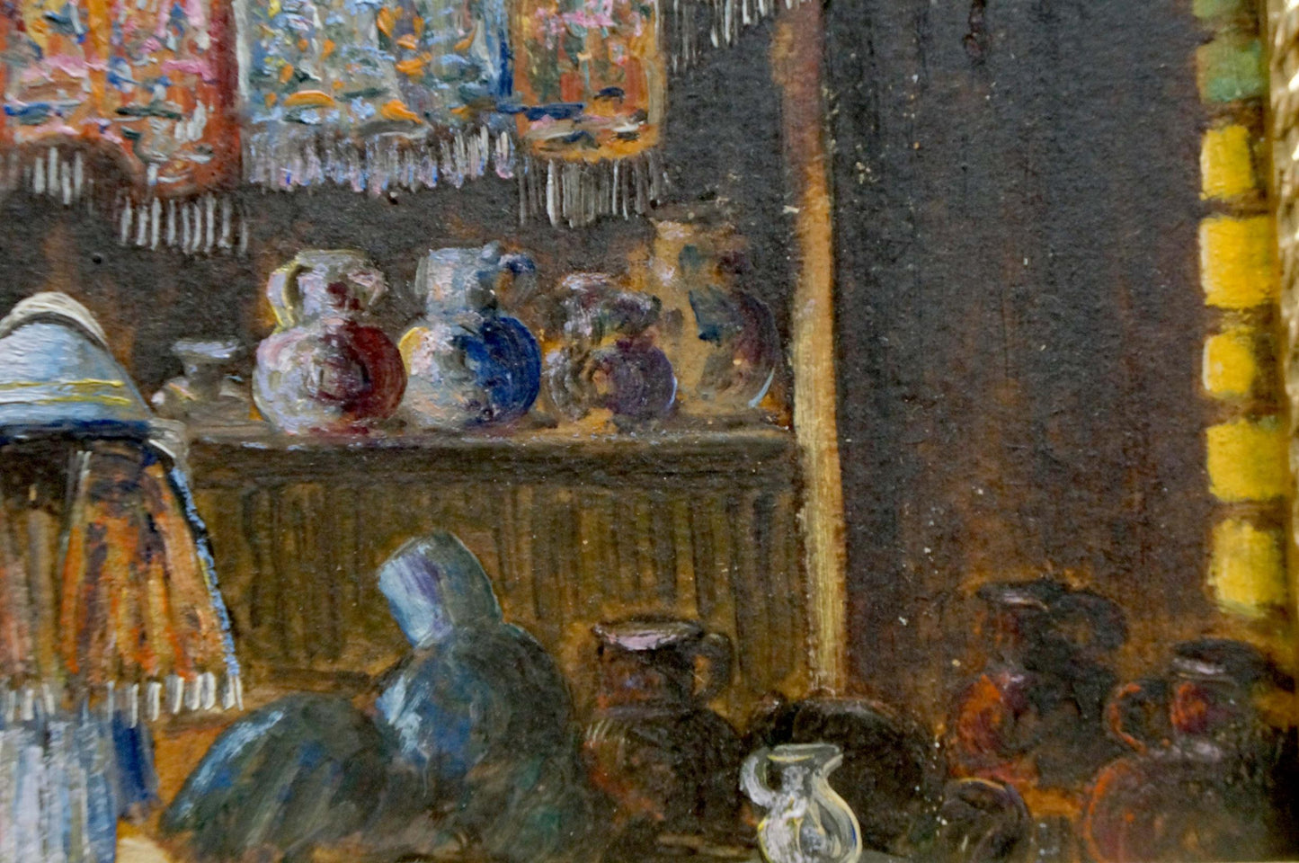 Oil Artwork: Scenes from the Market