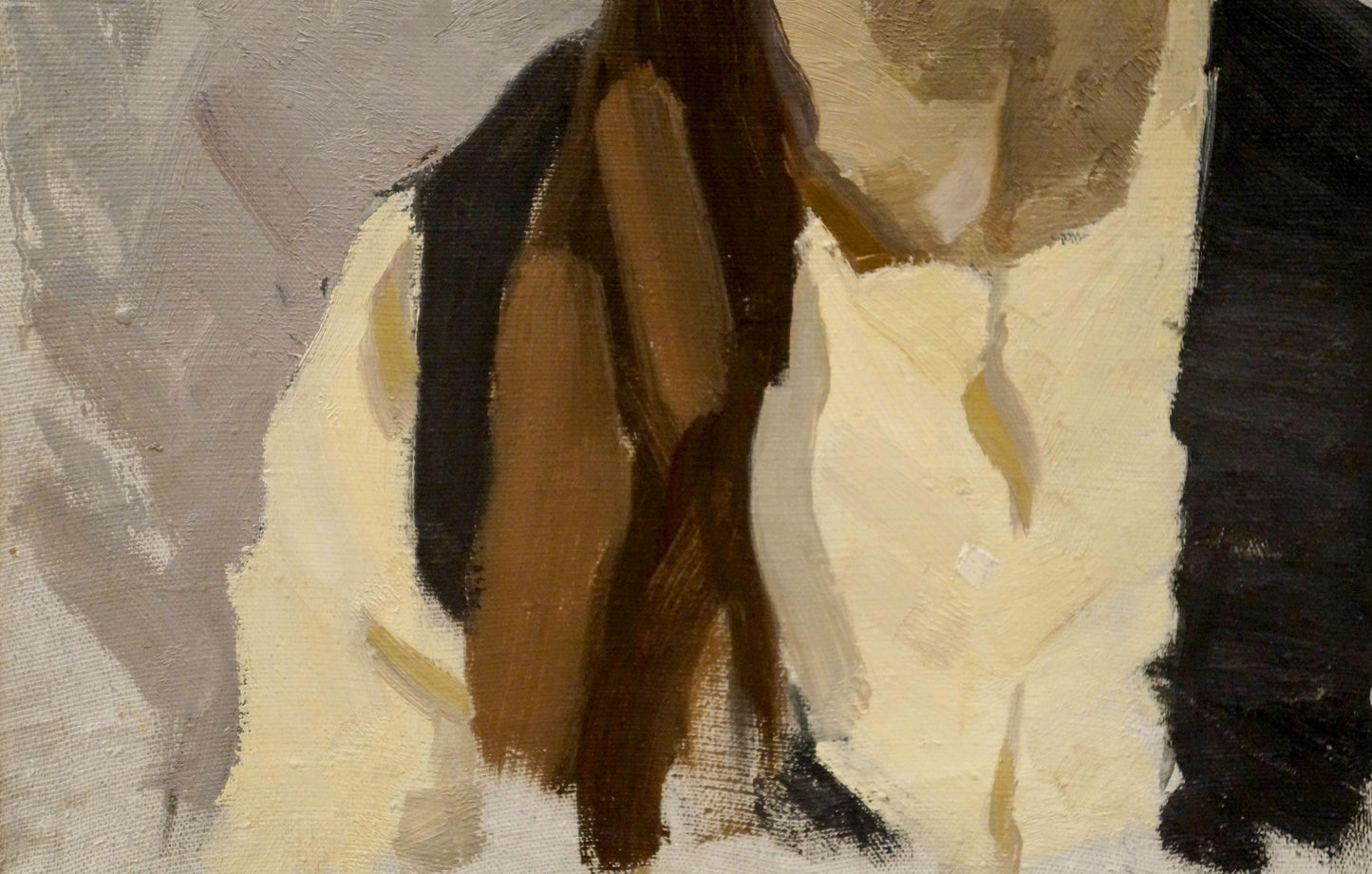 Oil painting portrait of a girl by Chernikov Nikolay Vladimirovich