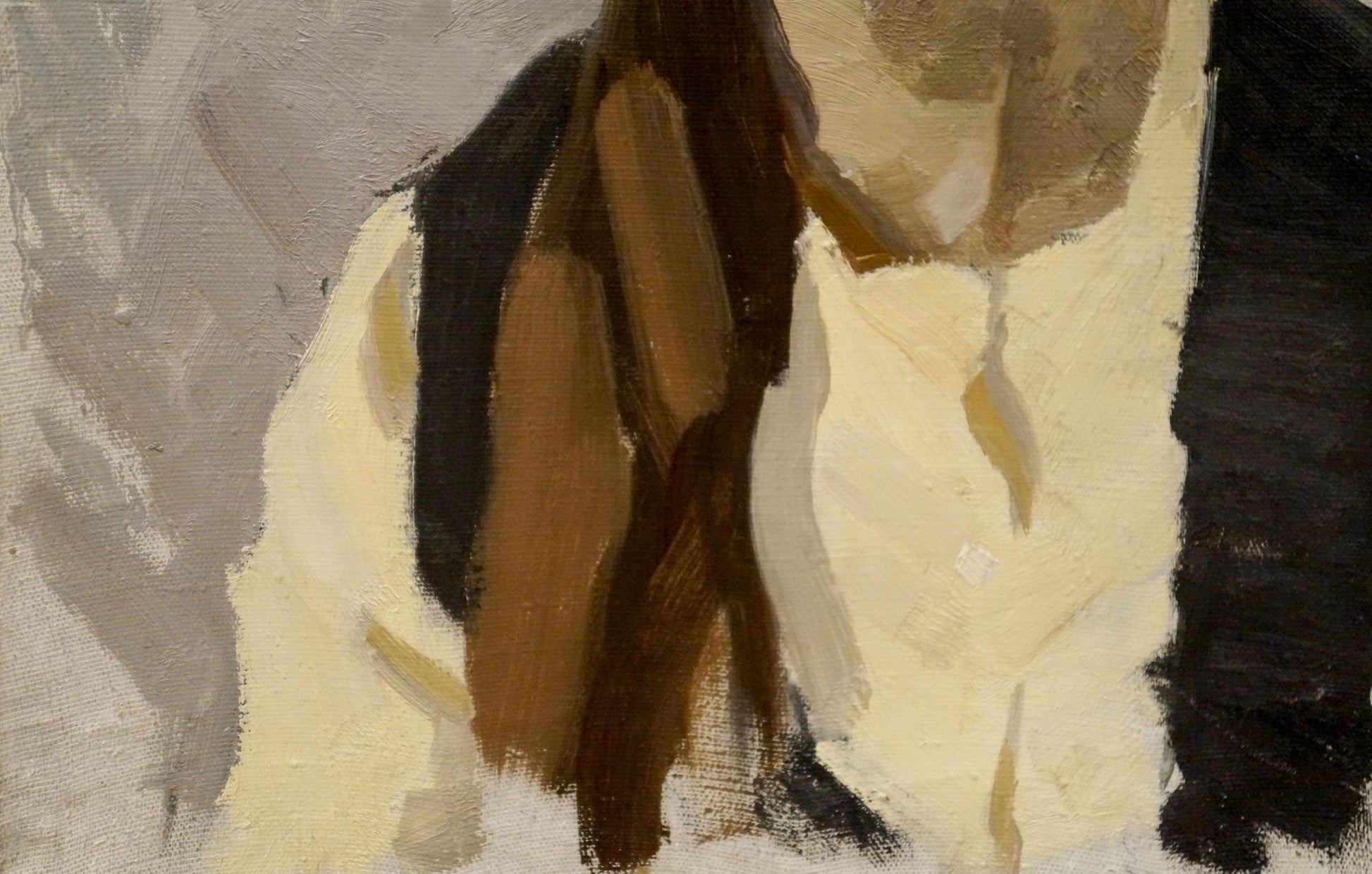 Oil painting portrait of a girl by Chernikov Nikolay Vladimirovich
