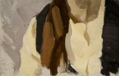 Oil painting portrait of a girl by Chernikov Nikolay Vladimirovich