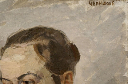 Oil painting portrait of a girl by Chernikov Nikolay Vladimirovich