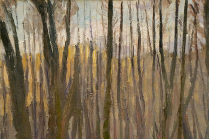 Oil painting The last days of autumn by Chernikov Nikolay Vladimirovich