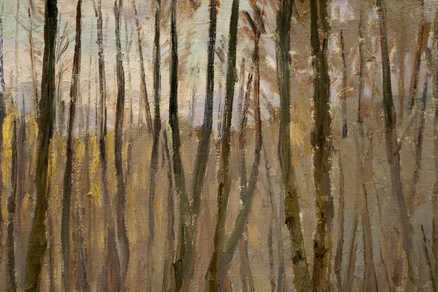 Oil painting The last days of autumn by Chernikov Nikolay Vladimirovich