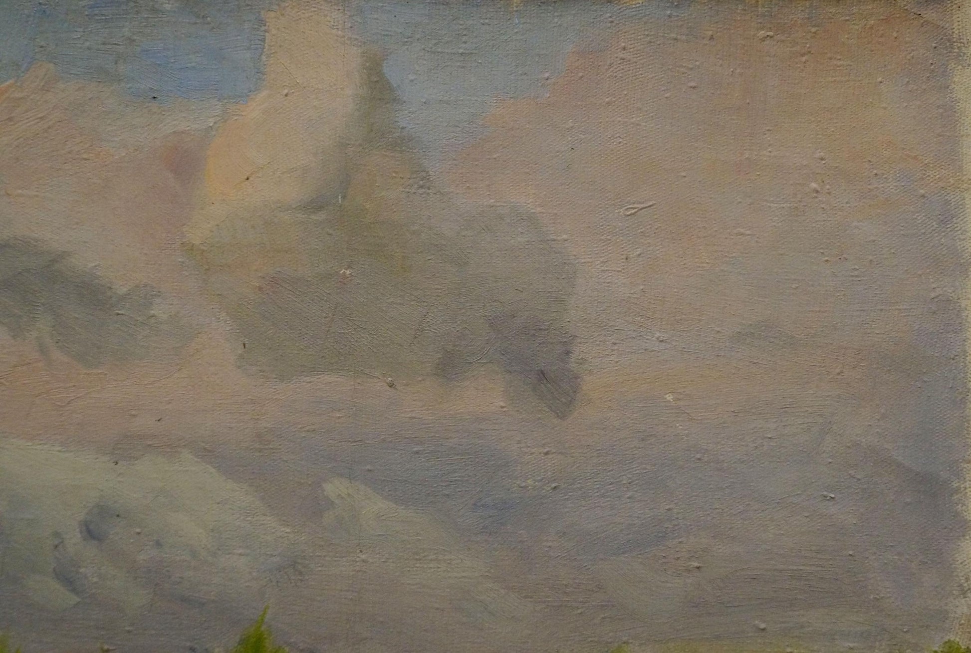 Oil painting After the Rain by Chernikov Nikolay Vladimirovich, cloudy sky