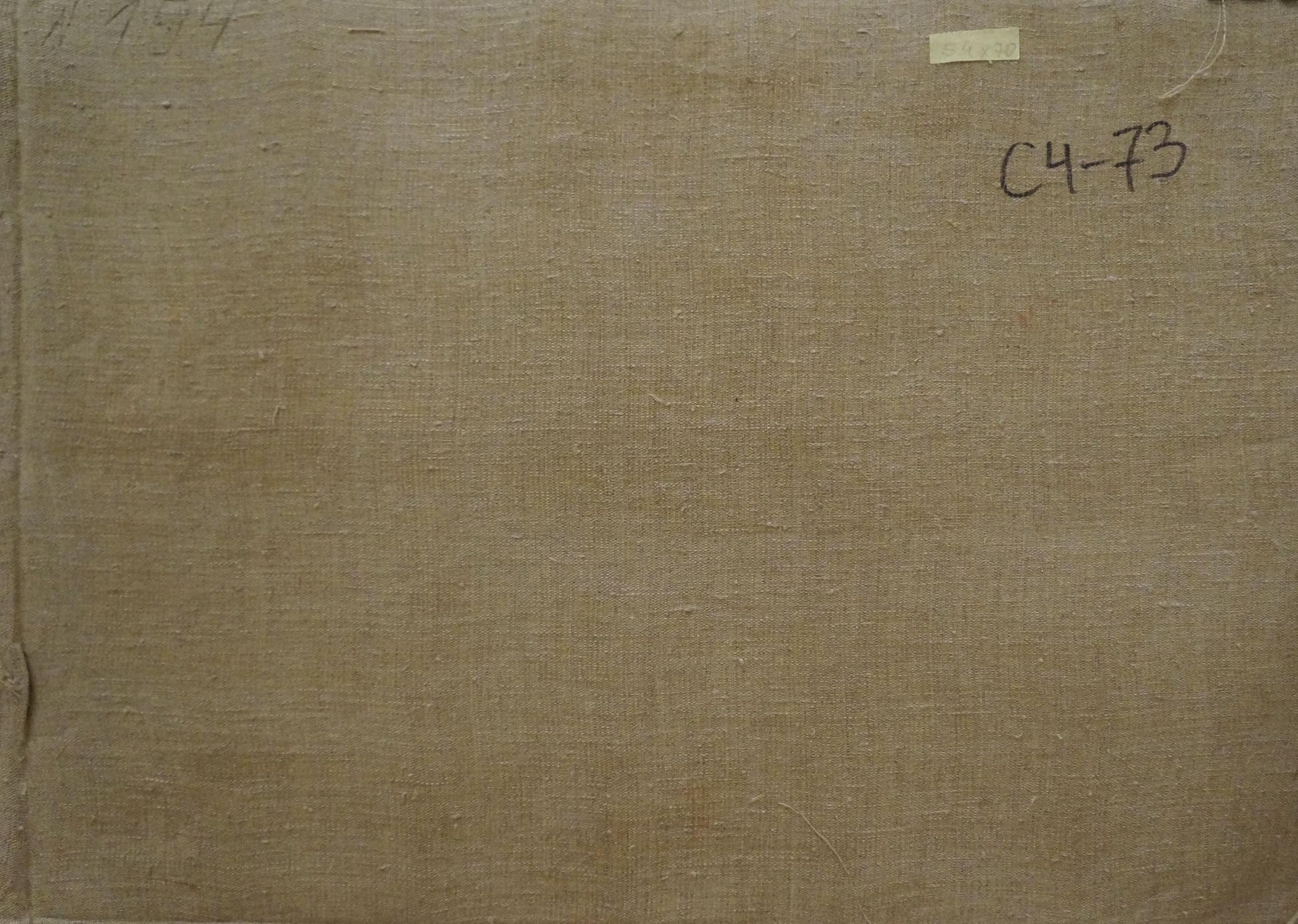 Oil painting After the Rain Chernikov beige linen book cover with c4-73 label