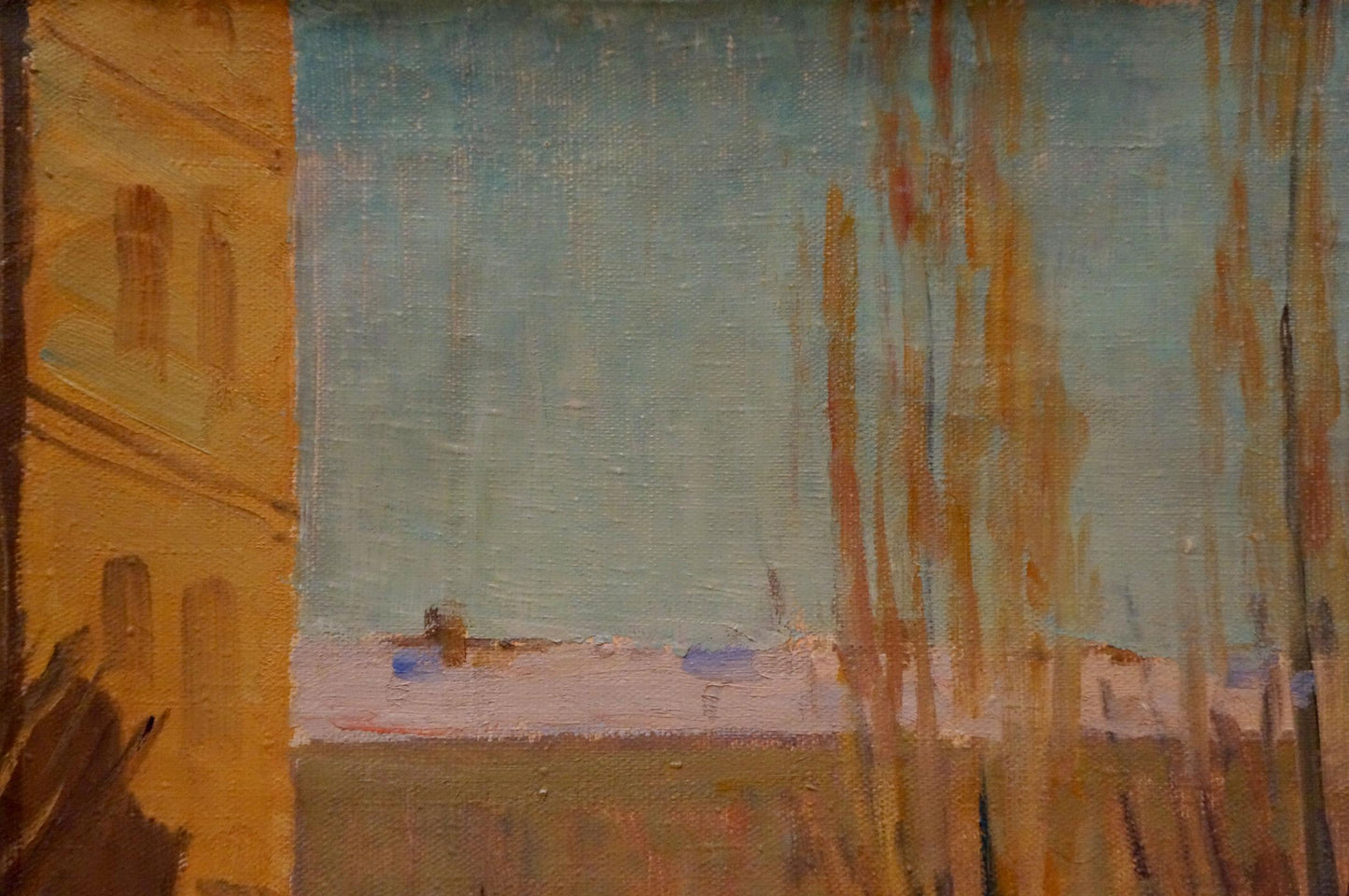 Oil painting Winter landscape by Chernikov Nikolay Vladimirovich