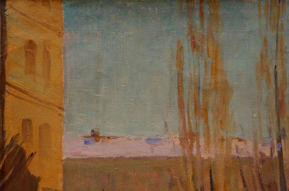 Oil painting Winter landscape by Chernikov Nikolay Vladimirovich