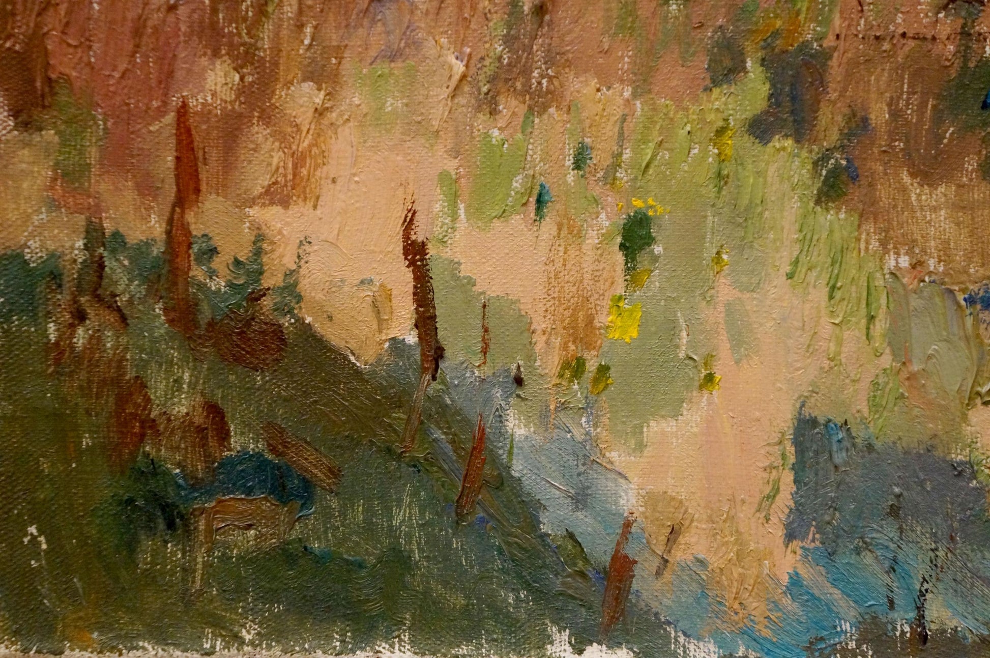 Oil painting of forest landscape by Chernikov Nikolay Vladimirovich