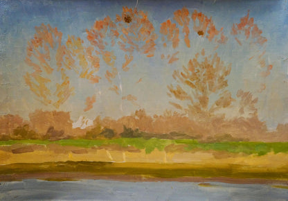 Oil painting Autumn landscape by Chernikov Nikolay Vladimirovich