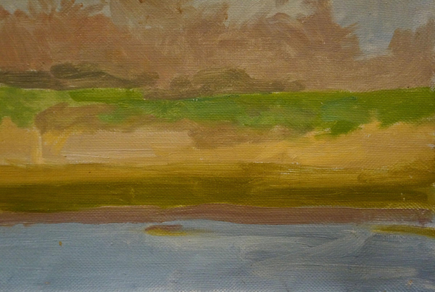 Oil painting of autumn landscape by Chernikov Nikolay Vladimirovich