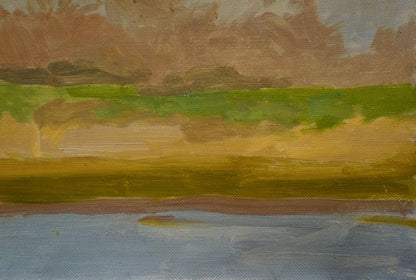 Oil painting of autumn landscape by Chernikov Nikolay Vladimirovich