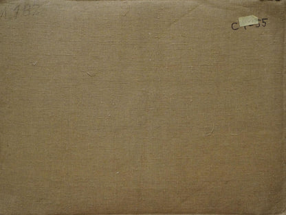 Back of oil painting Natural beauty by Chernikov Nikolay Vladimirovich on beige linen canvas