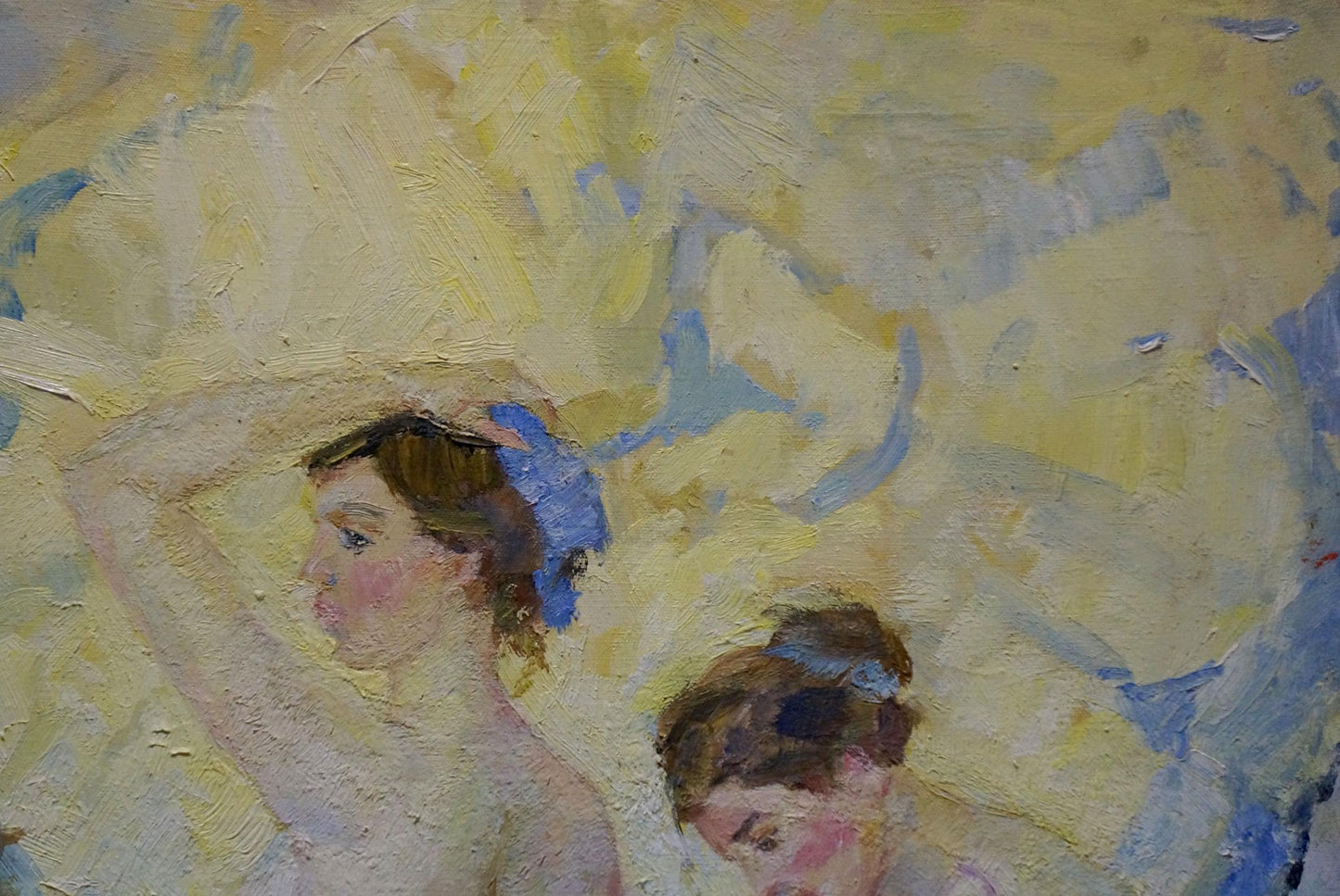 Oil painting portrait of female figures by Tytarenko Odarka Anatoliivna