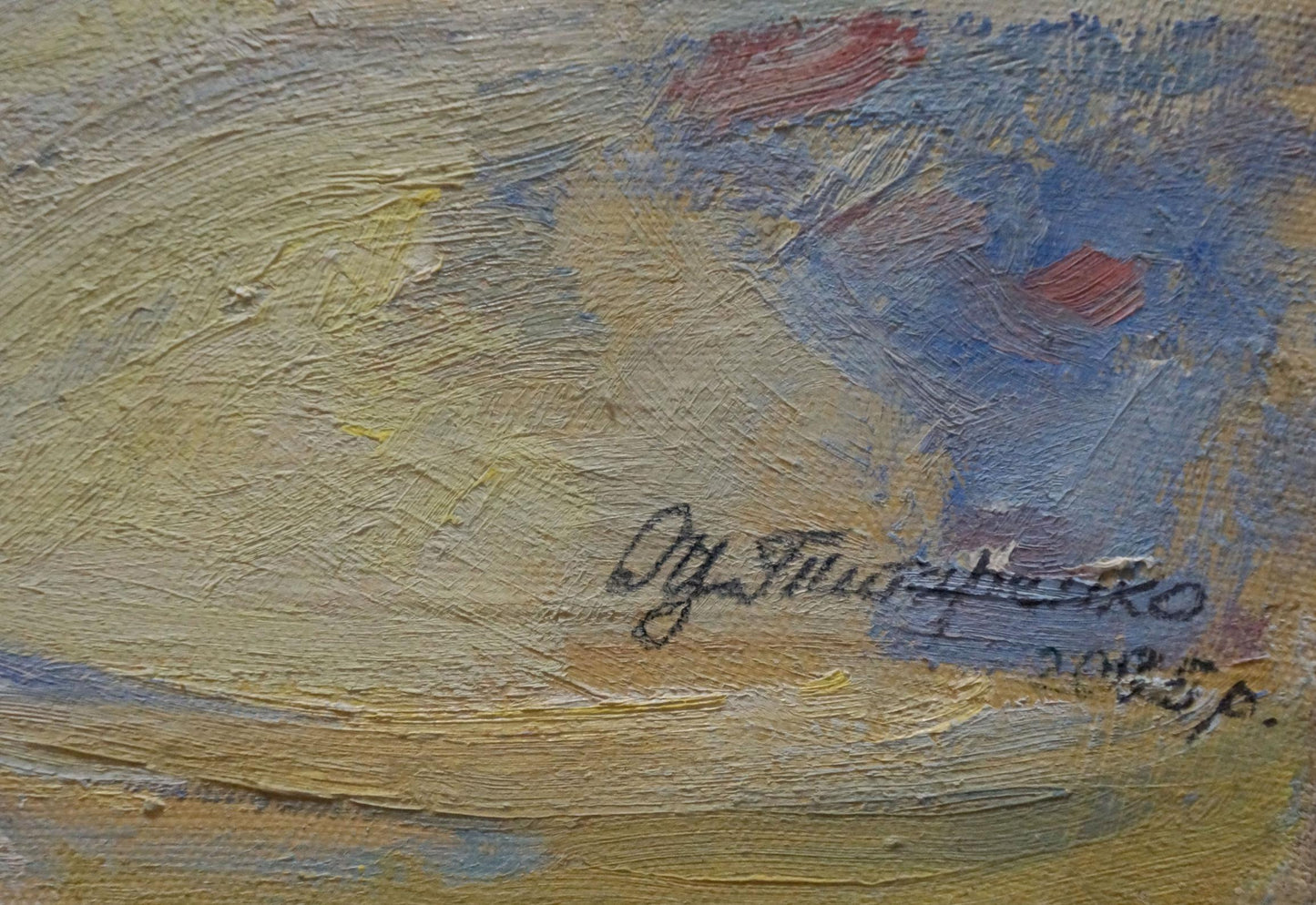 Oil painting portrait of female figures by Tytarenko Odarka Anatoliivna signature