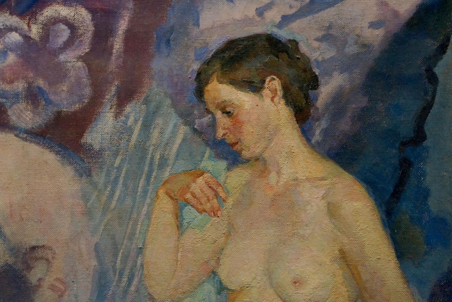 Oil painting portrait of female figure by Titarenko Daria Anatolyevna