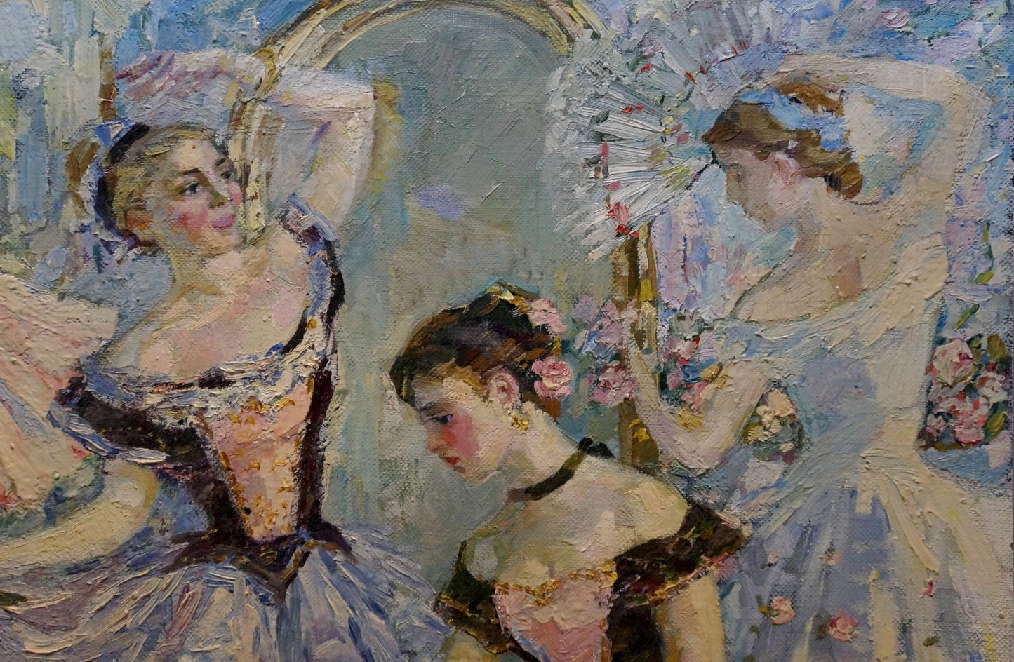 Oil painting of ballerinas by Tytarenko Odarka Anatoliivna