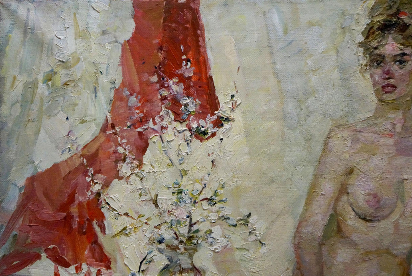 Oil painting of female figure by Titarenko Maria Anatolyevna