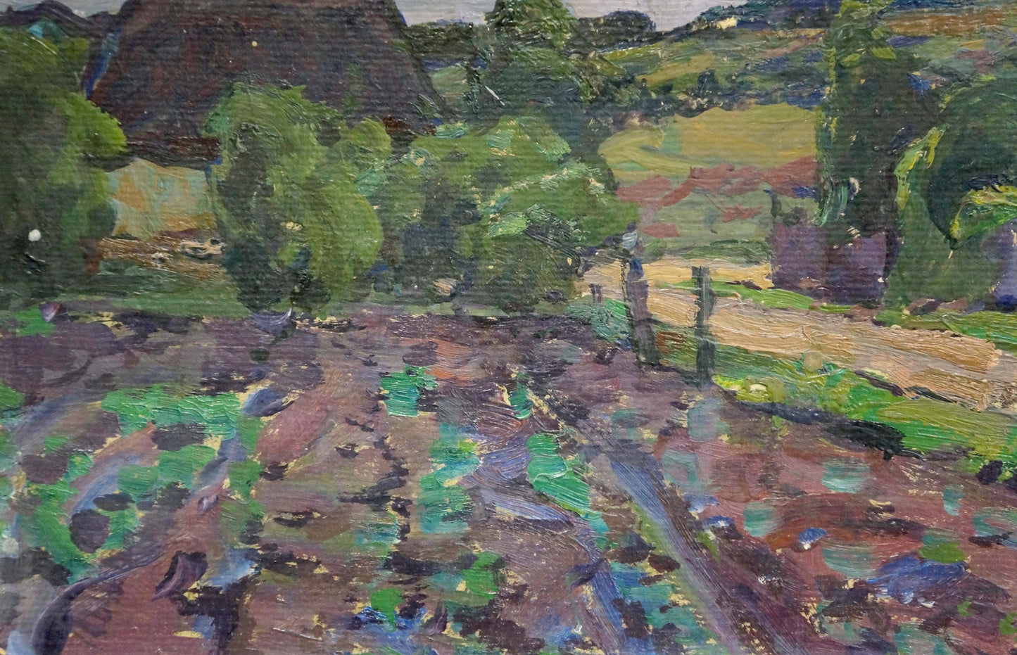Oil painting Evening in Poltava region by Fomin Anatoly Nikiforovich
