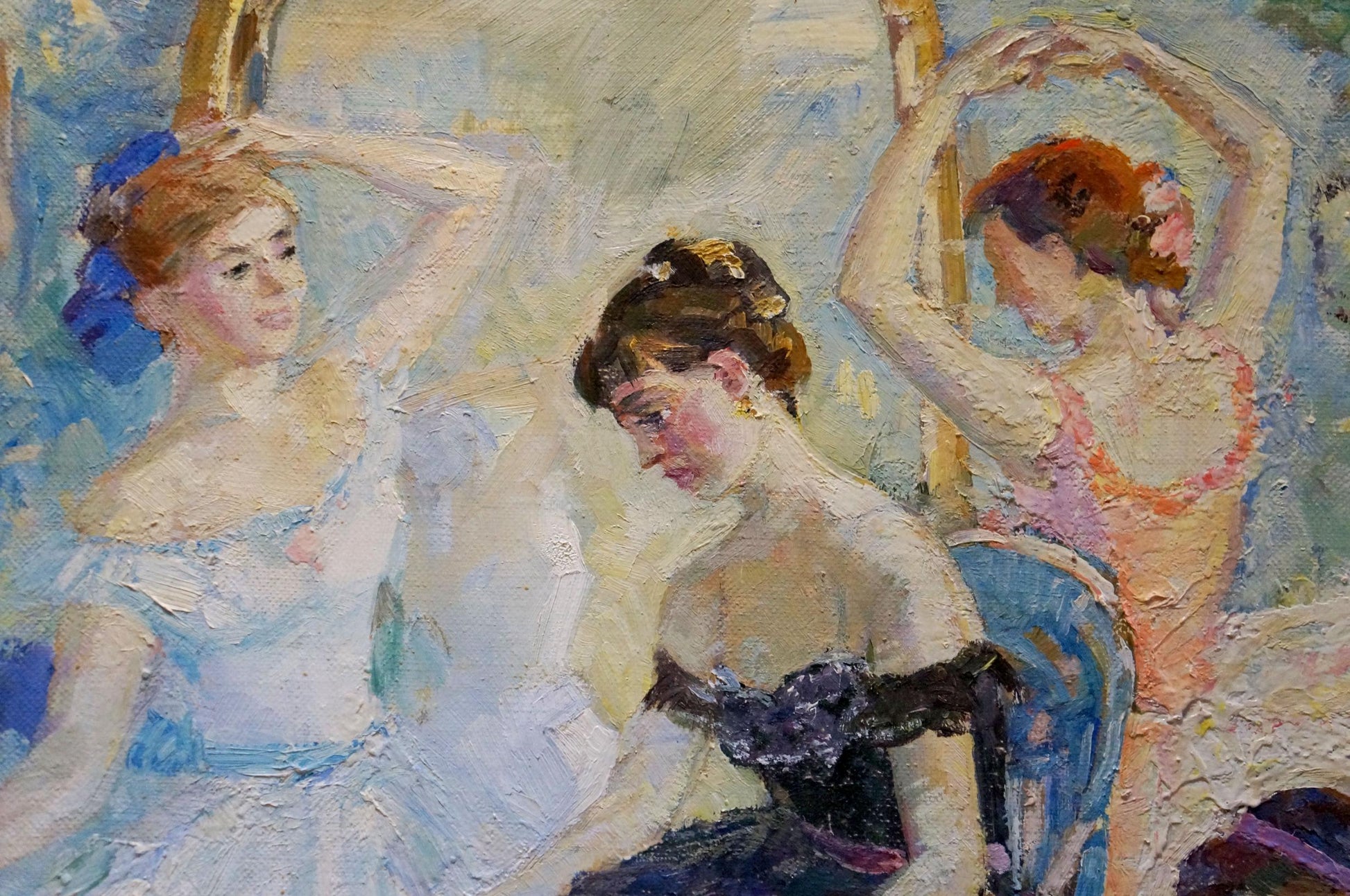 Oil painting Before the Performance by Titarenko Maria Anatolyevna