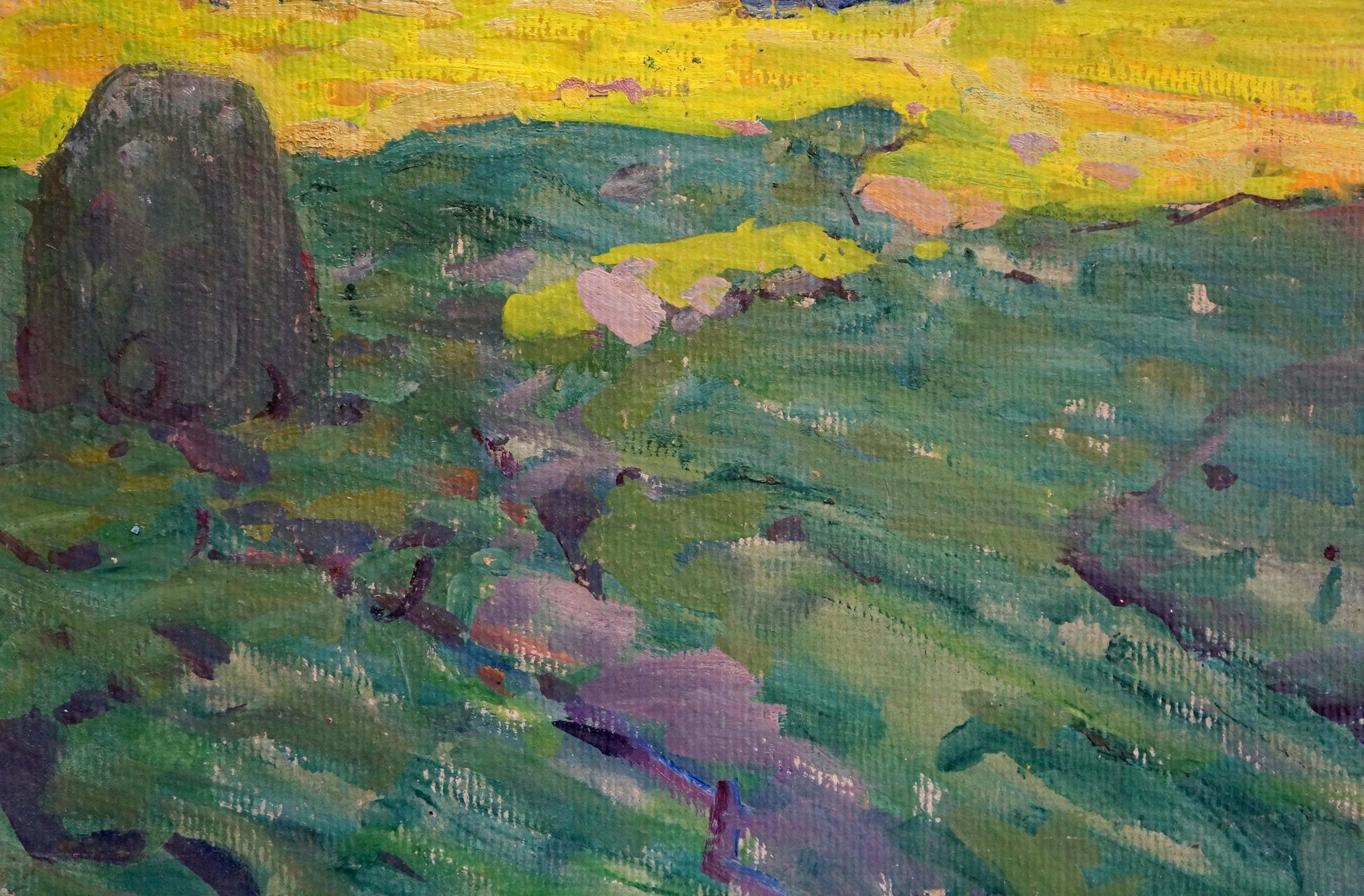 Oil painting Morning in the meadow by Fomin Anatoly Nikiforovich