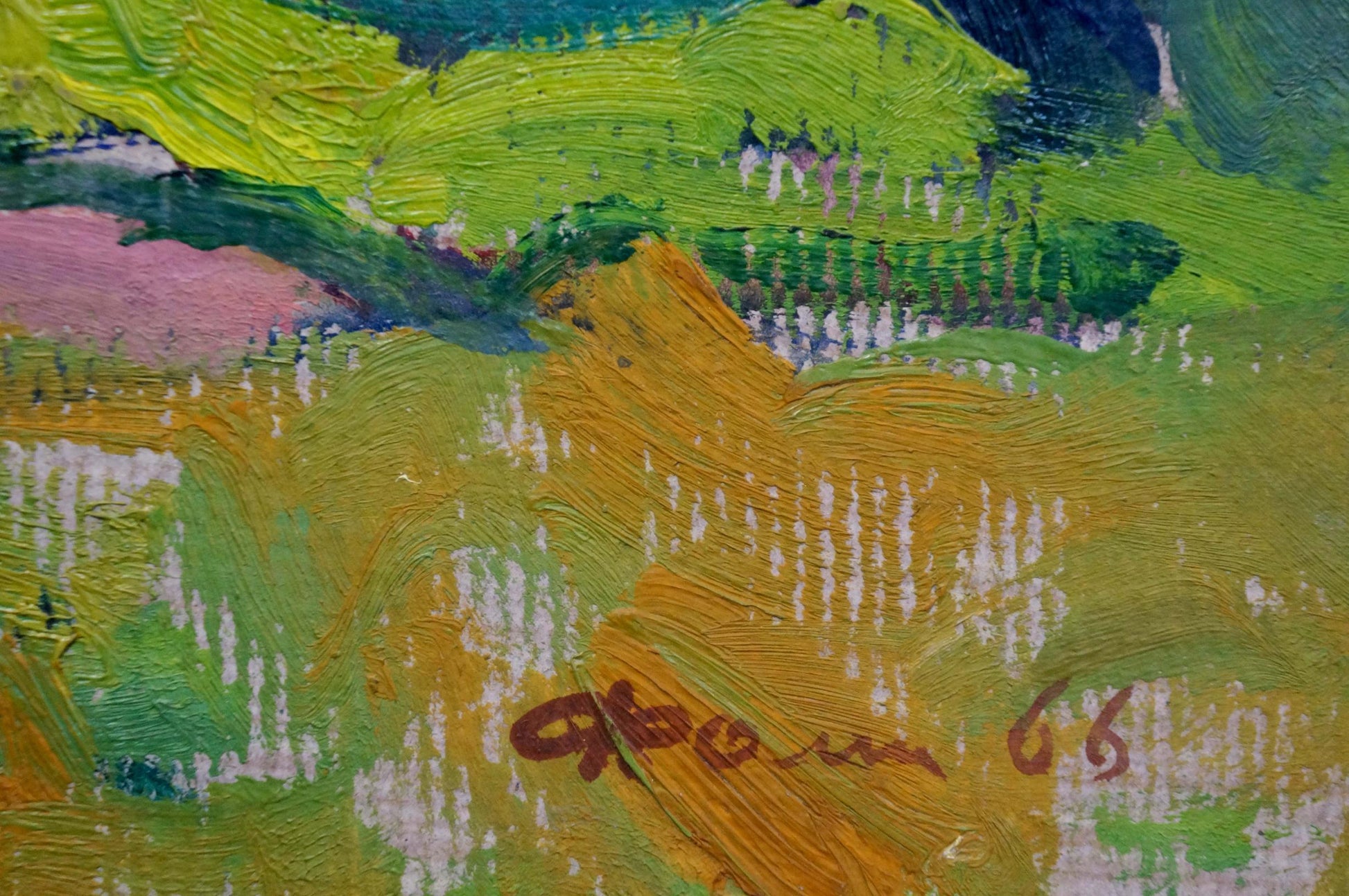 Vibrant impressionist oil painting Summer by Fomin Anatoly Nikiforovich