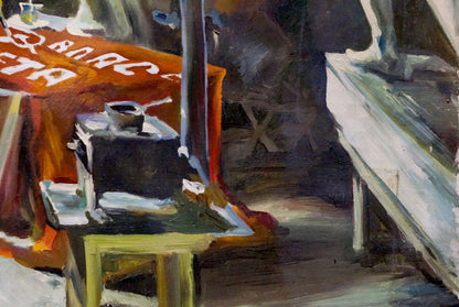 Oil painting The first slogan by Titarenko Maria Anatolyevna, rustic interior