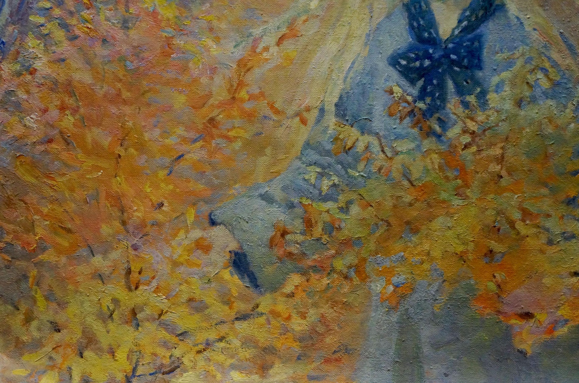 Oil painting Golden Autumn by Titarenko Maria Anatolyevna