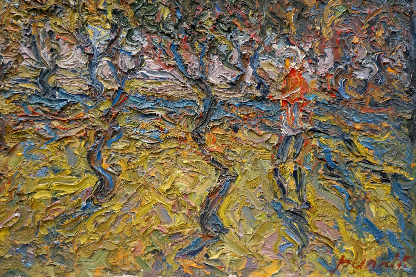 Abstract Sunny Day oil painting by Fomin Anatoly Nikiforovich