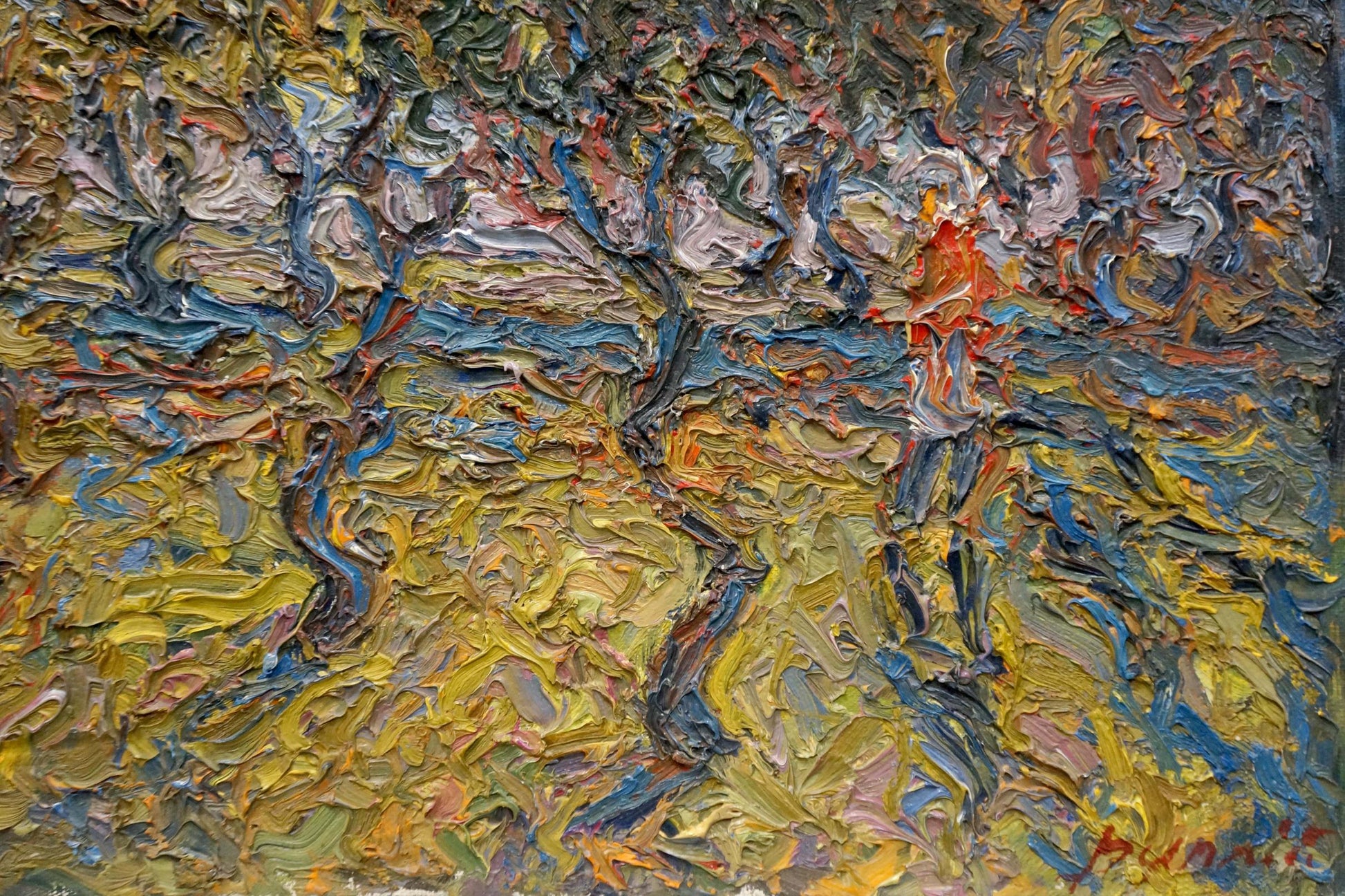Abstract Sunny Day oil painting by Fomin Anatoly Nikiforovich