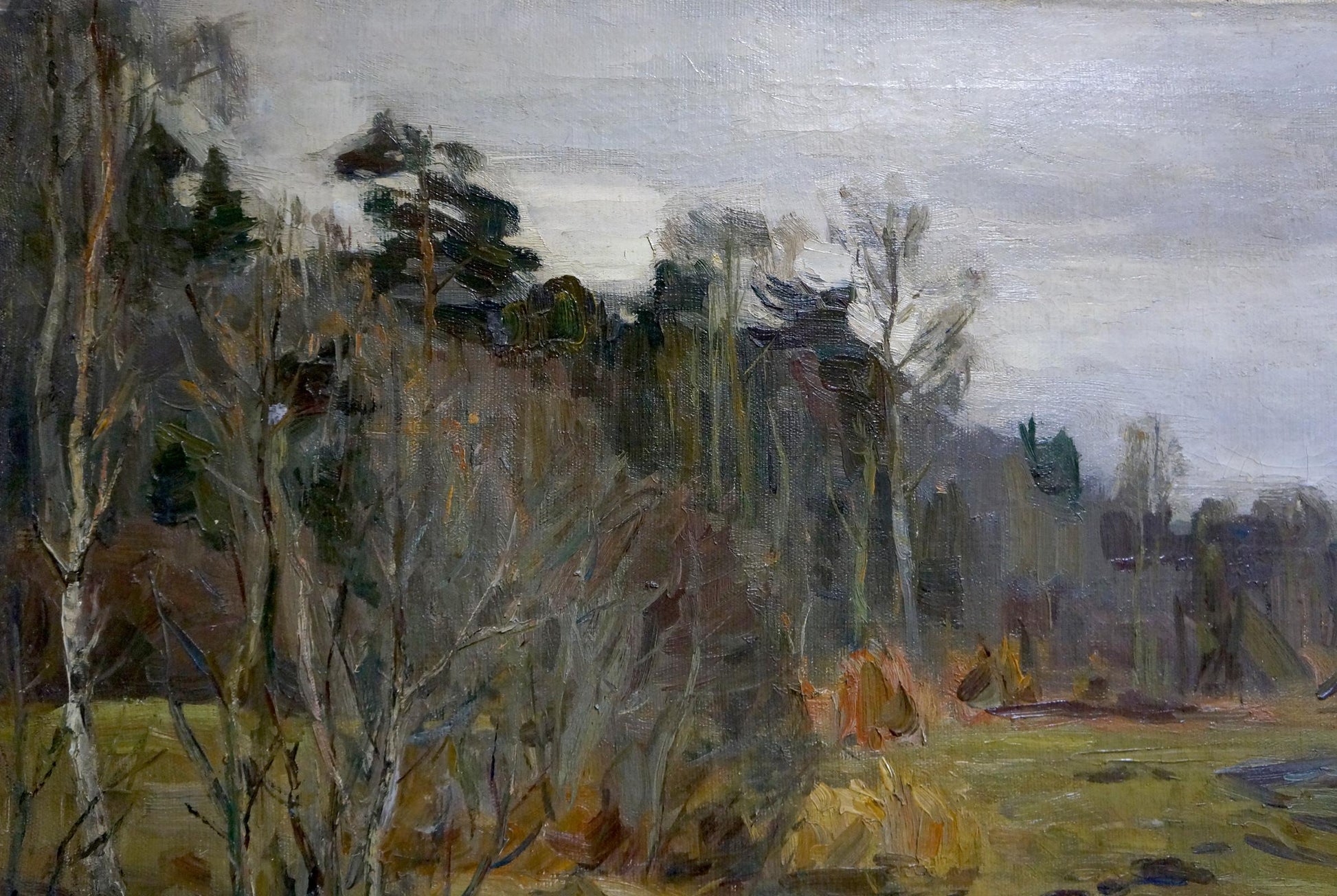 Oil painting Closer to the forest by Sokolov Vasily Vasilievich