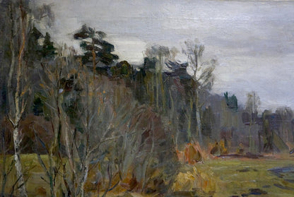 Oil painting Closer to the forest by Sokolov Vasily Vasilievich