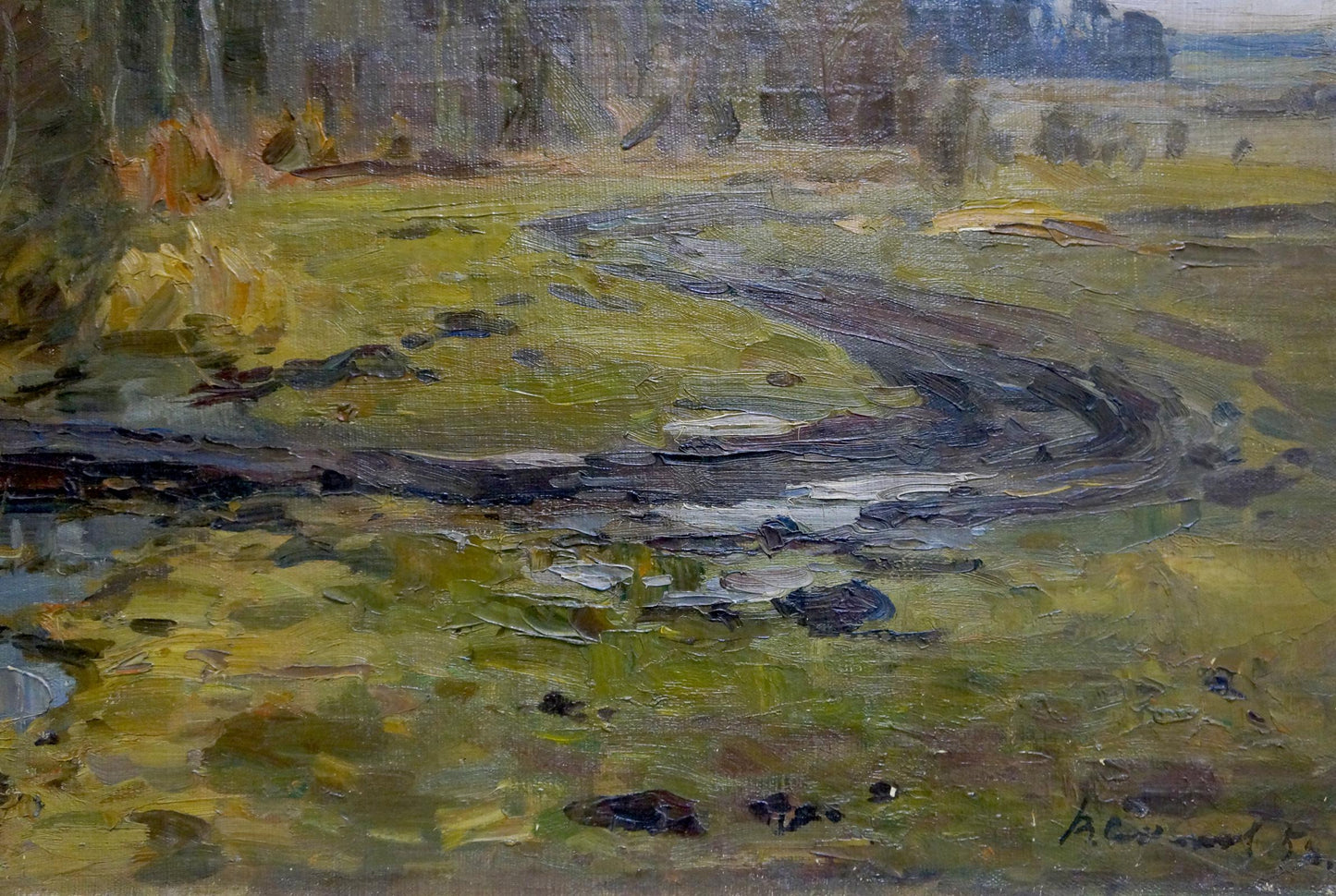 Oil painting Closer to the Forest by Sokolov Vasily Vasilievich