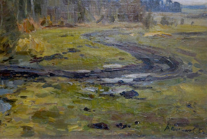 Oil painting Closer to the Forest by Sokolov Vasily Vasilievich