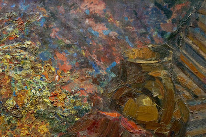 Oil painting Still life by Tytarenko Odarka Anatoliivna, impasto earth tones