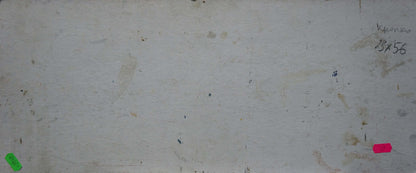 Weathered off-white plaster wall in Kropko Alexander Petrovich oil painting
