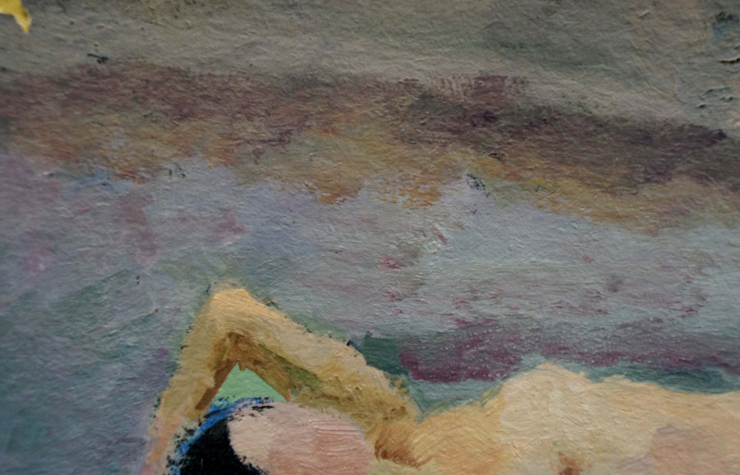 Oil painting of female figure by Tsvetkova Valentina Petrovna