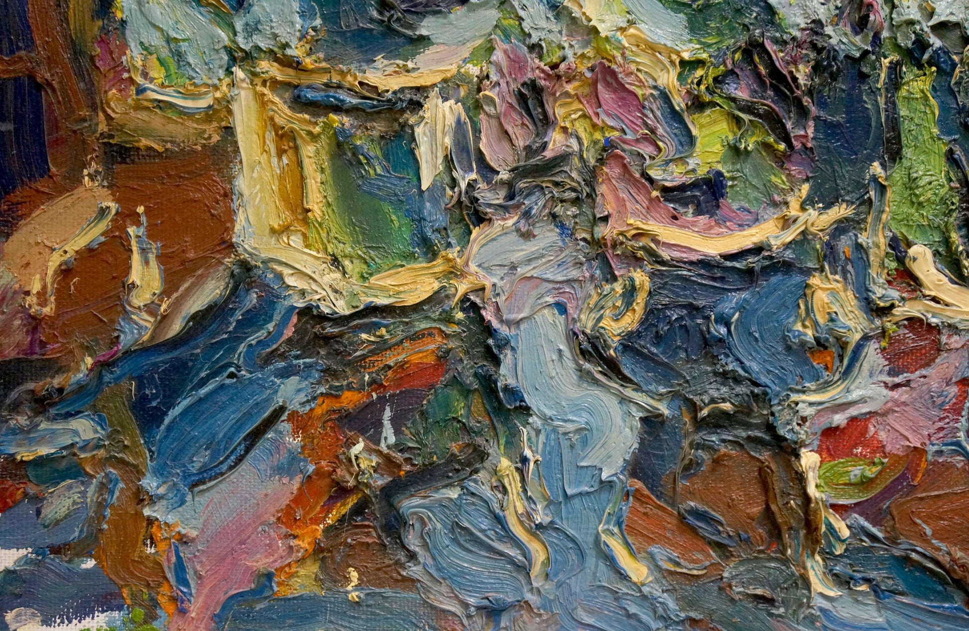 Abstract oil painting The Waves by Dupliy Sergey Alexandrovich