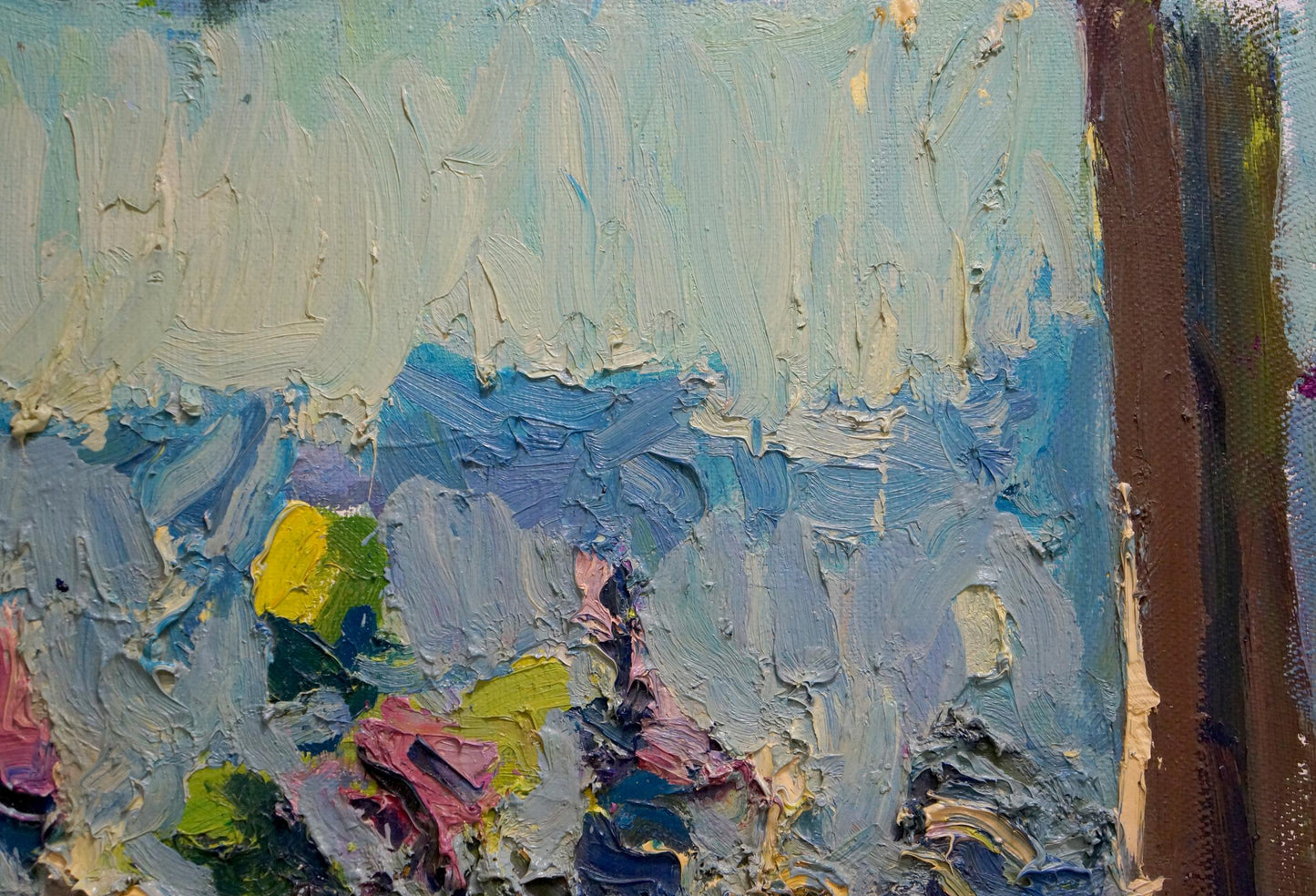 Abstract oil painting The Waves by Dupliy Sergey Alexandrovich