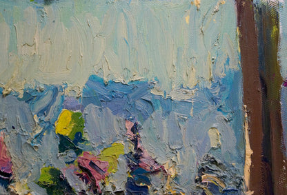 Abstract oil painting The Waves by Dupliy Sergey Alexandrovich