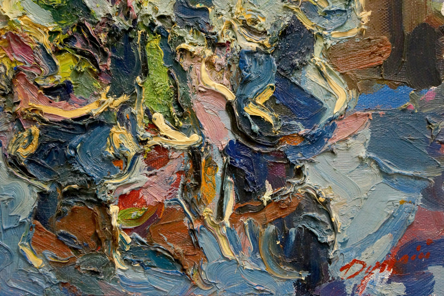 Abstract oil painting The waves by Dupliy Sergey Alexandrovich