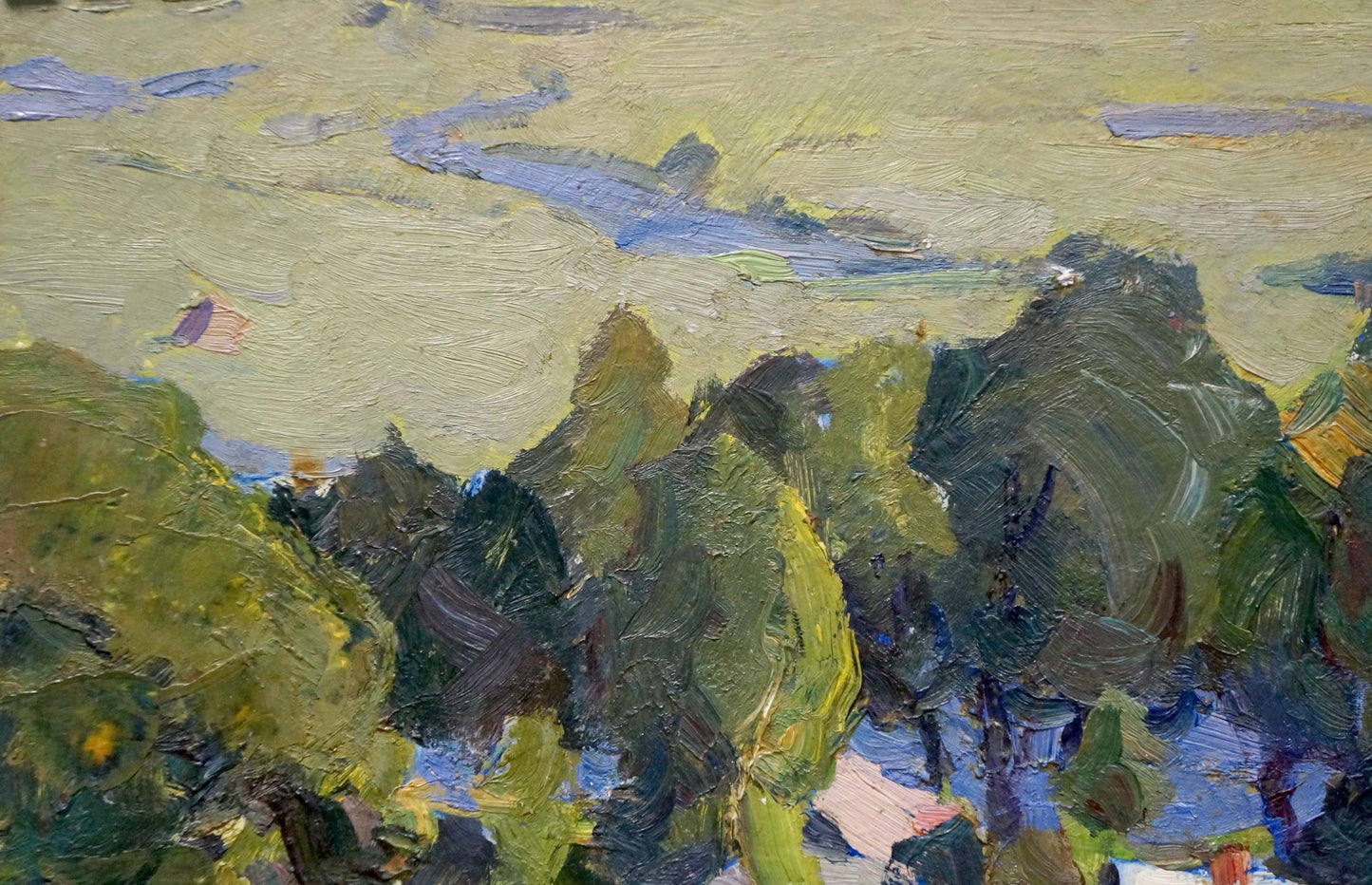 Oil painting Corner in the forest by Gantman Moisey Faibovich