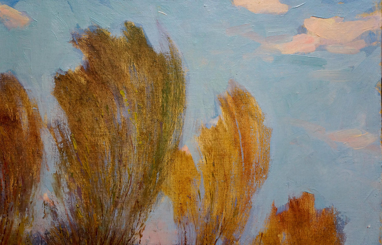 Oil painting Autumn landscape by Maltsev Nikolay Alexandrovich
