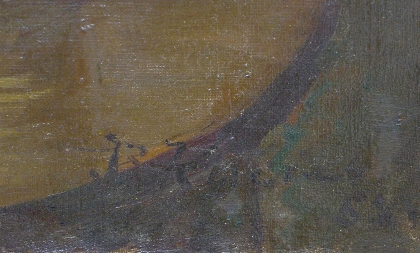 Oil painting Still life by Kisil Grigory Alekseevich, textured fragment